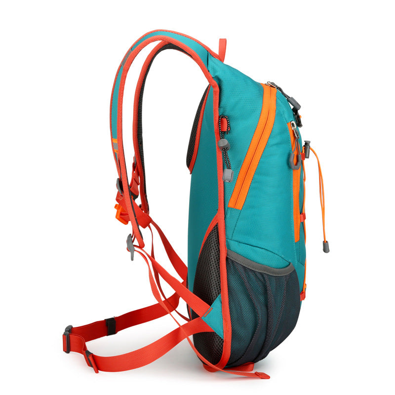Dark green Large-Capacity Storage Backpack, featuring a main compartment with multiple organized pockets for V1102-SJBB005