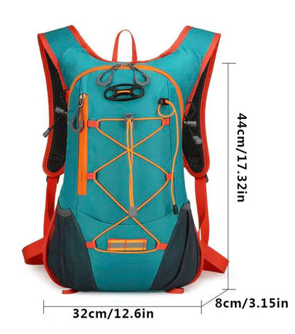 Dark green Large-Capacity Storage Backpack, featuring a main compartment with multiple organized pockets for V1102-SJBB005