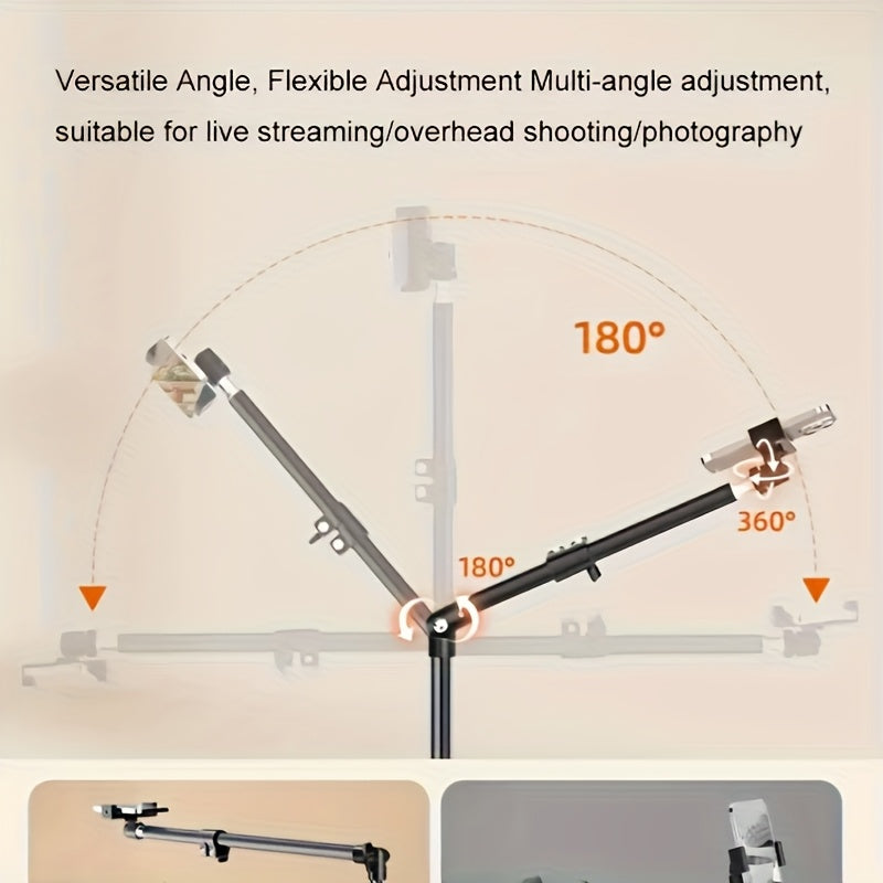 **Multi-Angle Flexible Shooting Stand: Your All-in-One Portable Assistant for Stable HD Live Streaming and V1102-SSZPG001