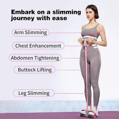 Resistance Band Exerciser: Full-Body Workout, Easy Toning(PINK) V1102-TBZLD001