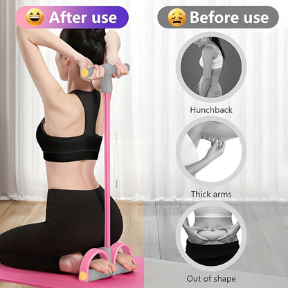 Resistance Band Exerciser: Full-Body Workout, Easy Toning(SKY BLUE) V1102-TBZLD002