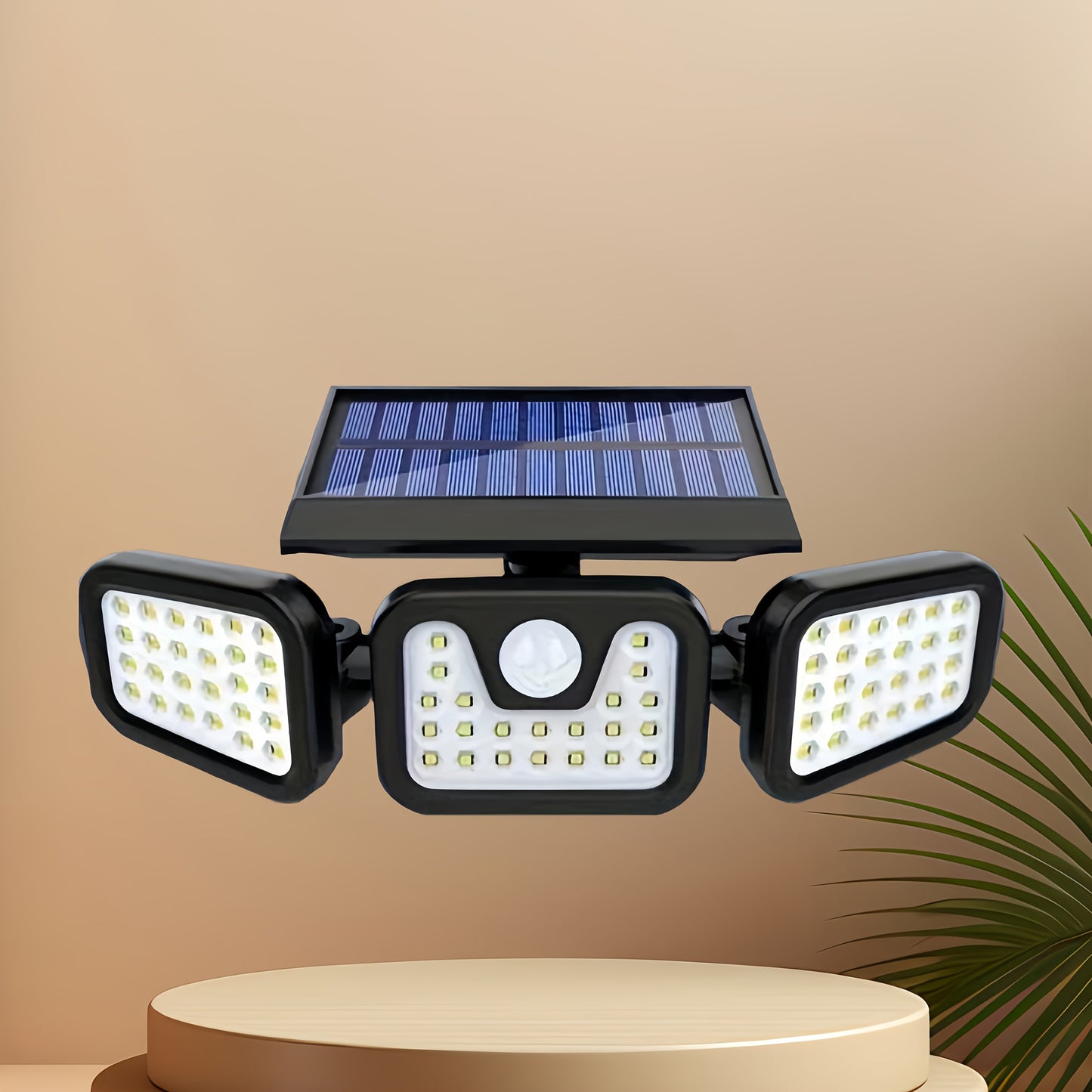74 LED Solar Motion Sensor Light, 3 Brightness Modes Outdoor Wall Light, Suitable for Front Door, Yard, V1102-TYNZM001