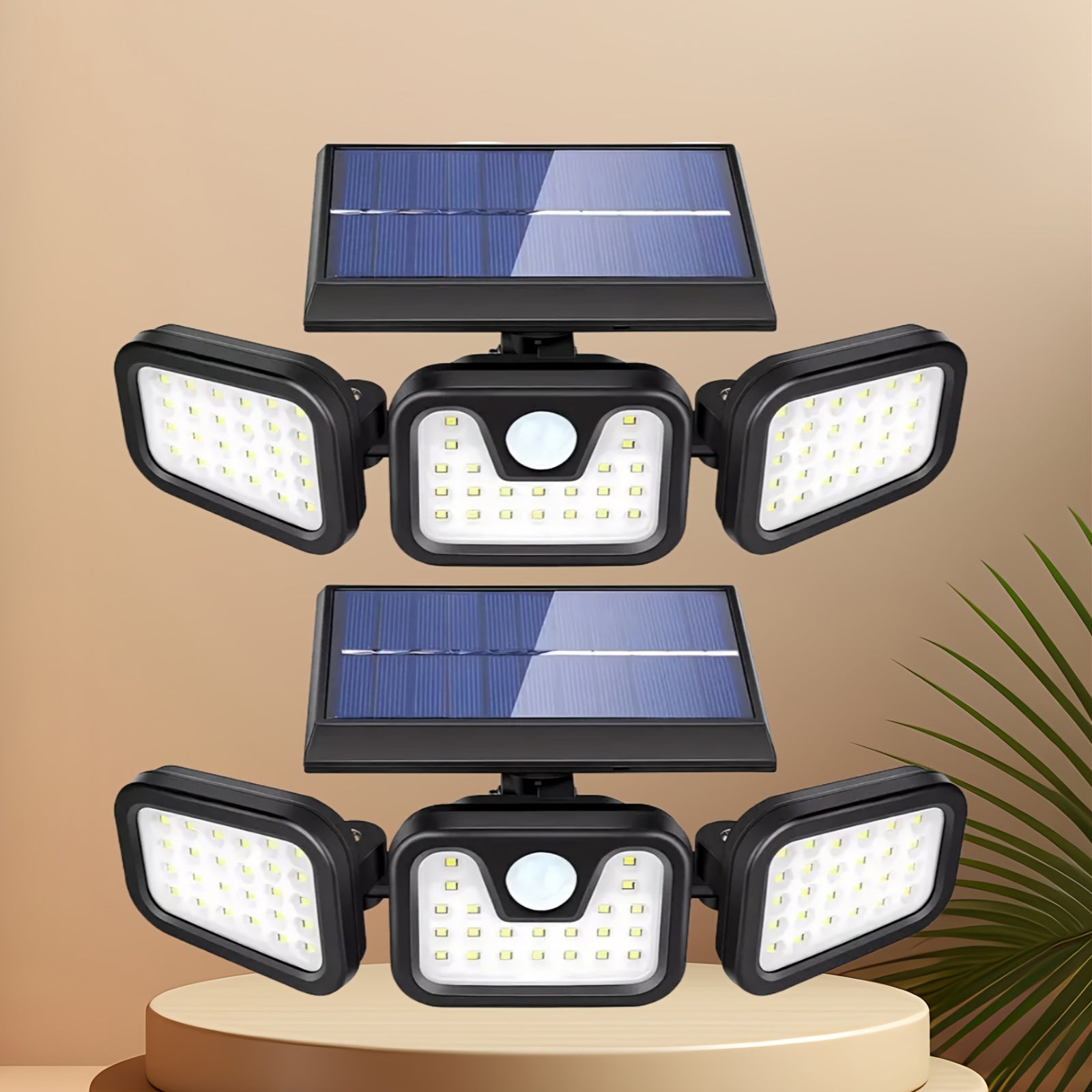 74 LED Solar Motion Sensor Light, 3 Brightness Modes Outdoor Wall Light, Suitable for Front Door, Yard, V1102-TYNZM001