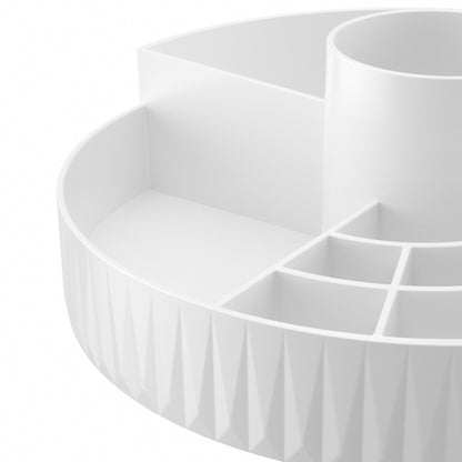 Rotatable Luxury Cosmetic Organizer Desk Large Capacity Skincare Storage Shelf Vanity Tidy Tray Cosmetic V1102-XZHZSNH009