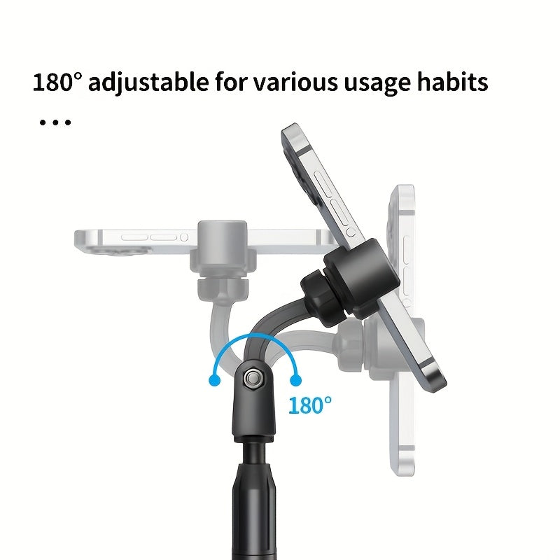 **Telescopic Rotating Live Stream Tripod: Adjustable Height, Multi-Angle Shooting, Stable and Portable** V1102-ZBSJPBZJ001