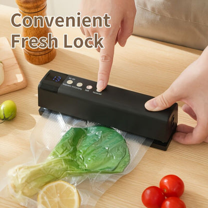 **1pc white Portable Wireless Vacuum Sealer|USB Charging Compact Design, One-Touch Sealing for Long-Lasting V1102-ZKFKJ001