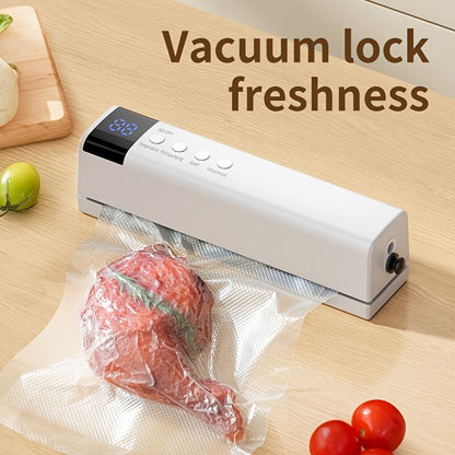 **1pc black Portable Wireless Vacuum Sealer|USB Charging Compact Design, One-Touch Sealing for Long-Lasting V1102-ZKFKJ002