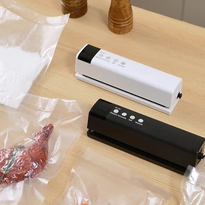 **1pc black Portable Wireless Vacuum Sealer|USB Charging Compact Design, One-Touch Sealing for Long-Lasting V1102-ZKFKJ002