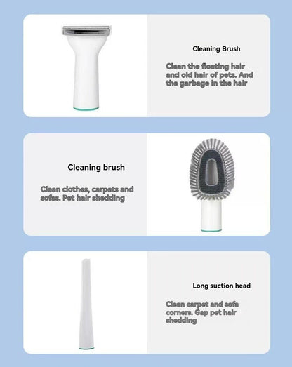 Australian Pet Hair Solution: 7-in-1 Grooming Vacuum for Clean Homes V1102-ZL-001