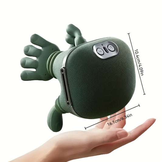 New Heating Massage Gun 1kg Lightweight Design Palm Warm Compress Multi Dimensional Massage Experience Say V1102-ZNAMY001