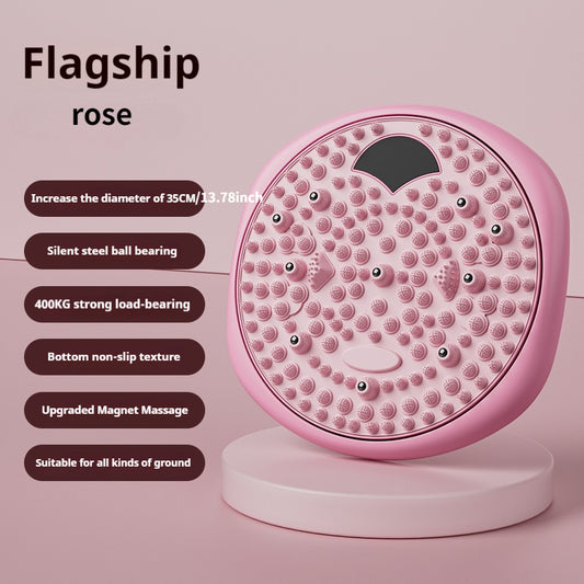 Magnetic Foot Massage & Waist Twisting Disc|Home Body-Shaping Fitness Equipment, Silent Anti-Slip V1102-ZYNYP001