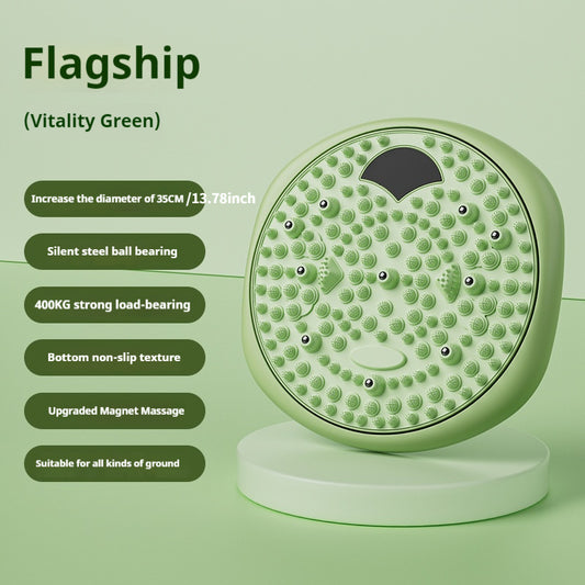 Magnetic Foot Massage & Waist Twisting Disc|Home Body-Shaping Fitness Equipment, Silent Anti-Slip V1102-ZYNYP002