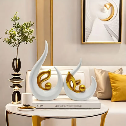 Platinum Ceramic "New Life" Sculpture: Symbolizing growth through the form of a sprouting seed, inspiring V1102-ZZJJGSBJ001