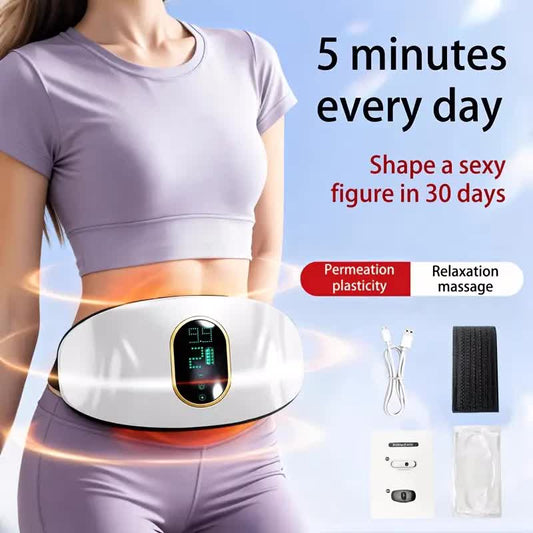 Portable multi-functional abdominal and leg massager, USB-powered rechargeable lithium battery, 36V voltage, V1105-YAAMY-001