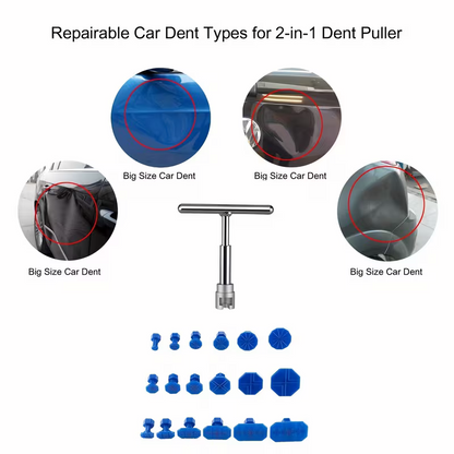 Car dent repair TOOLS, short T-pull repair puller tools without sheet metal repair V1105-YAAXWX-01