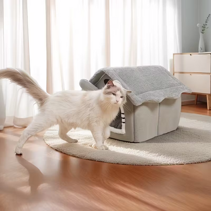 Comfortable pet house for cats and dogs - detachable, washable, four-level universal bed V1105-YAGS-01