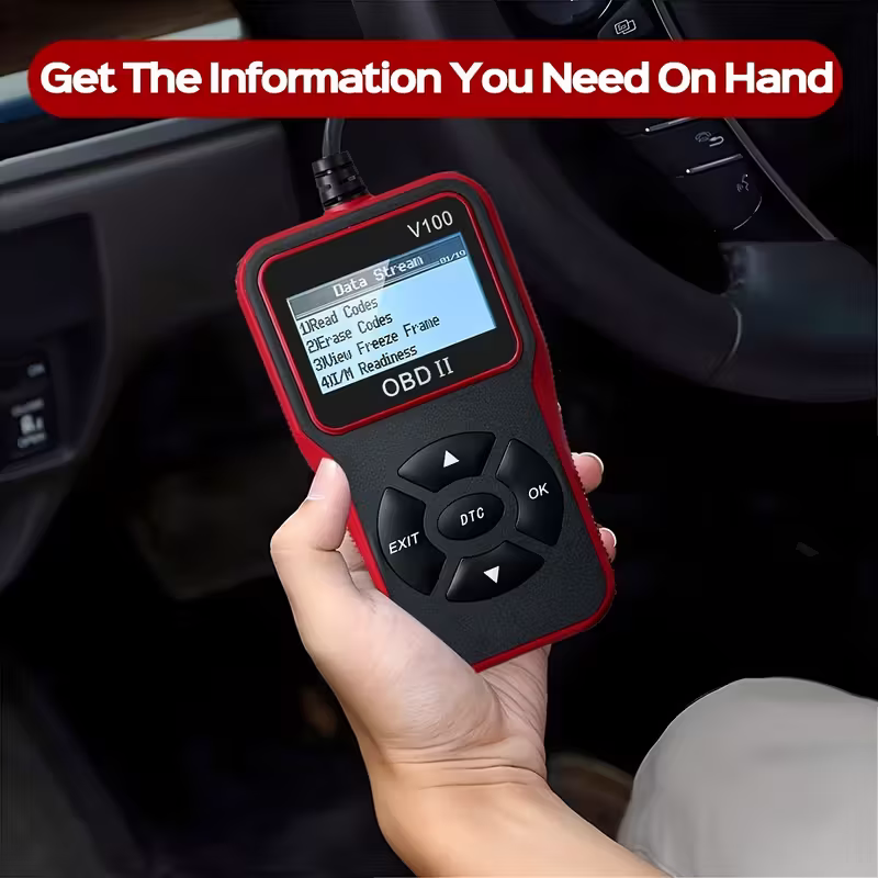 Automobile OBD2 Fault Diagnosis Instrument, engine fault code Reader, suitable for all OBD II models in V1105-YAOBD-01