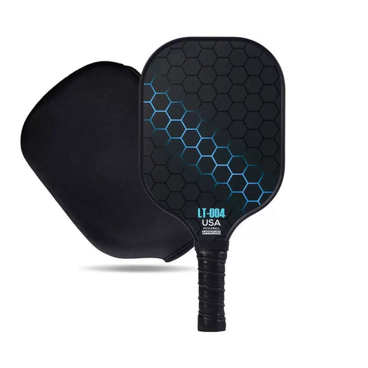 2 rackets, 4 balls, Pidike racket set (blue), fiberglass graphite Pidike racket set, ball equipment including V1105-YAPKQP-04