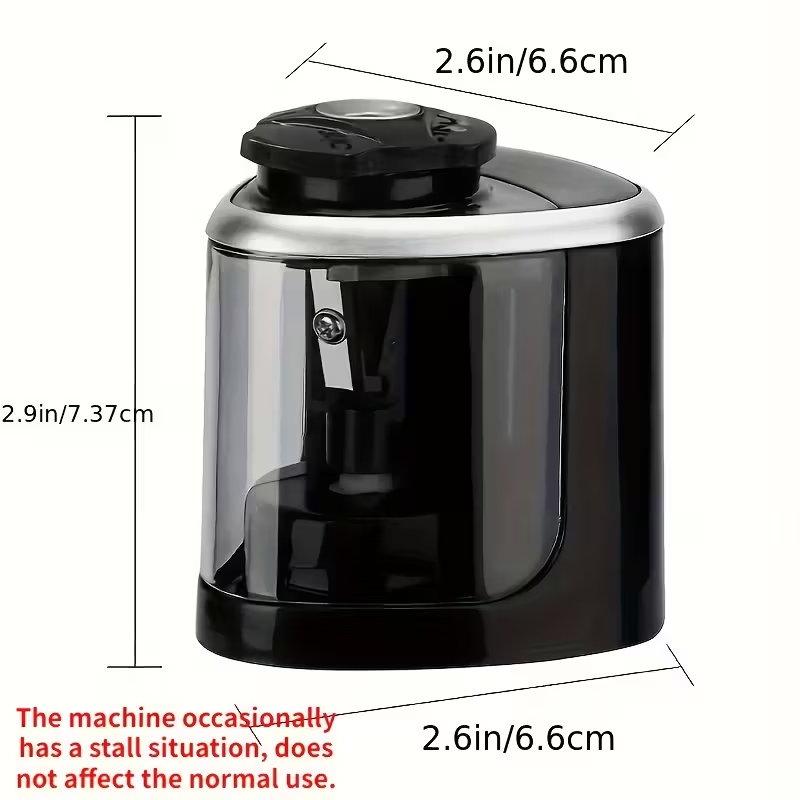 Electric pencil sharpener, Desktop automatic pencil sharpener, Office supplies V1105-YAQB-001
