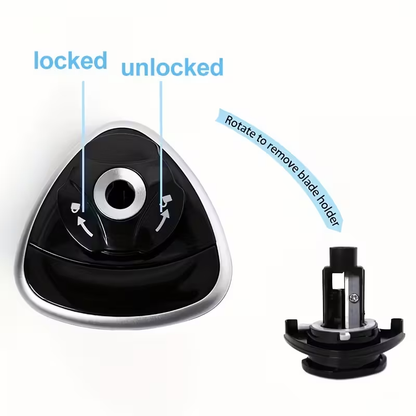 Electric pencil sharpener, Desktop automatic pencil sharpener, Office supplies V1105-YAQB-001