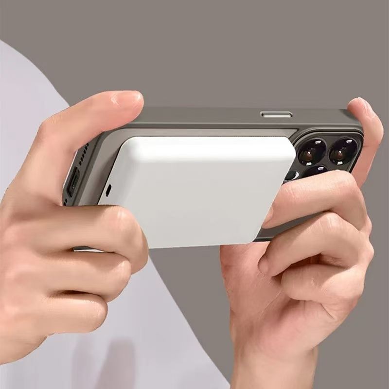 iPhone 14 Pro - High-end Magnetic Silicone Protective Case | Matte Semi-transparent Design | Anti-drop and V1105-YASJK-005