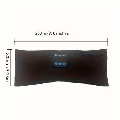 The dual-purpose wireless headphones for sleep and exercise feature a headband design that is light, thin and V1105-YASMER-01