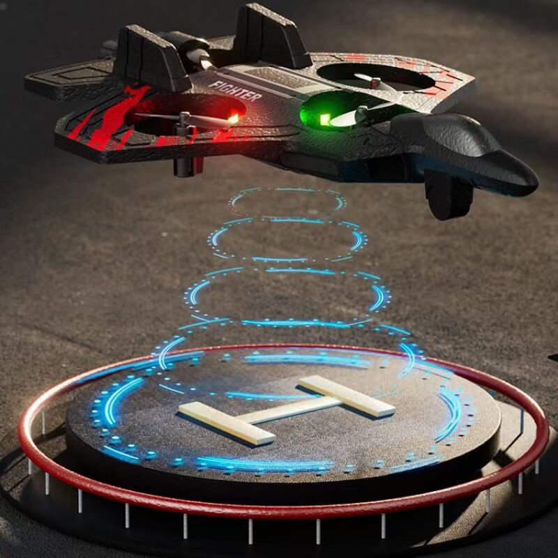 Global Hit K500Max Toy RC Drone - Hand Launch / One-Key Takeoff, 360 degrees Stunt Flips. Equipped with a V1105-YAWJ-02