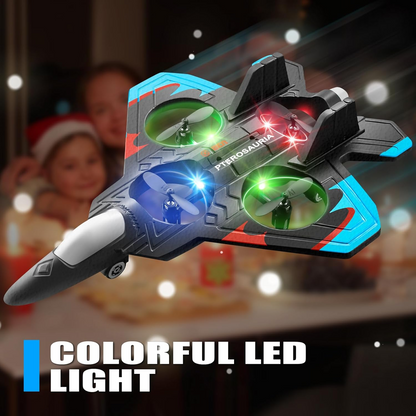 Global Hit K500Max Toy RC Drone - Hand Launch / One-Key Takeoff, 360 degrees Stunt Flips. Equipped with a V1105-YAWJ-02