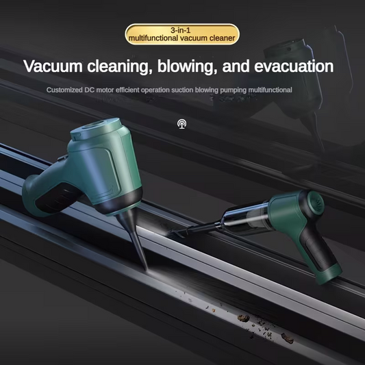 Three-in-one high-power cordless vacuum cleaner, suitable for both car and home use, with an ultra-long V1105-YAXC-01