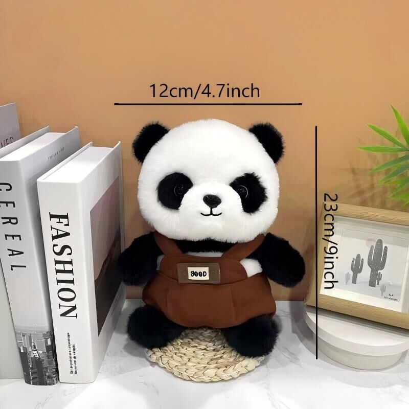 A unique Chinese panda plush toy, a simulated giant panda doll (green) V1105-YAXM-001