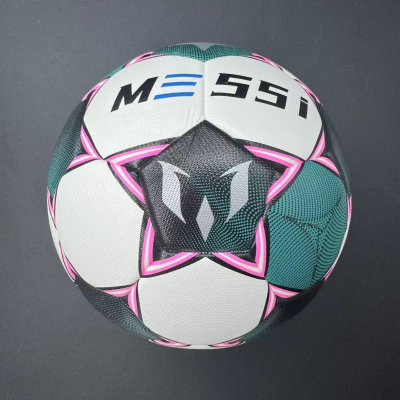 Commemorative high-quality No. 5 football - made of PU material, explosion-proof, waterproof, wear-resistant, V1105-YAZQ-M02