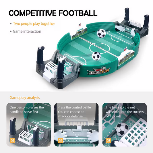 Children's interactive tabletop football game, 5 balls, educational sports tabletop toy, plastic frame, V1105-YAZQWJ-01