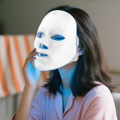7-Color LED Light Therapy Facial Mask for Skin Rejuvenation V1106-110-91482