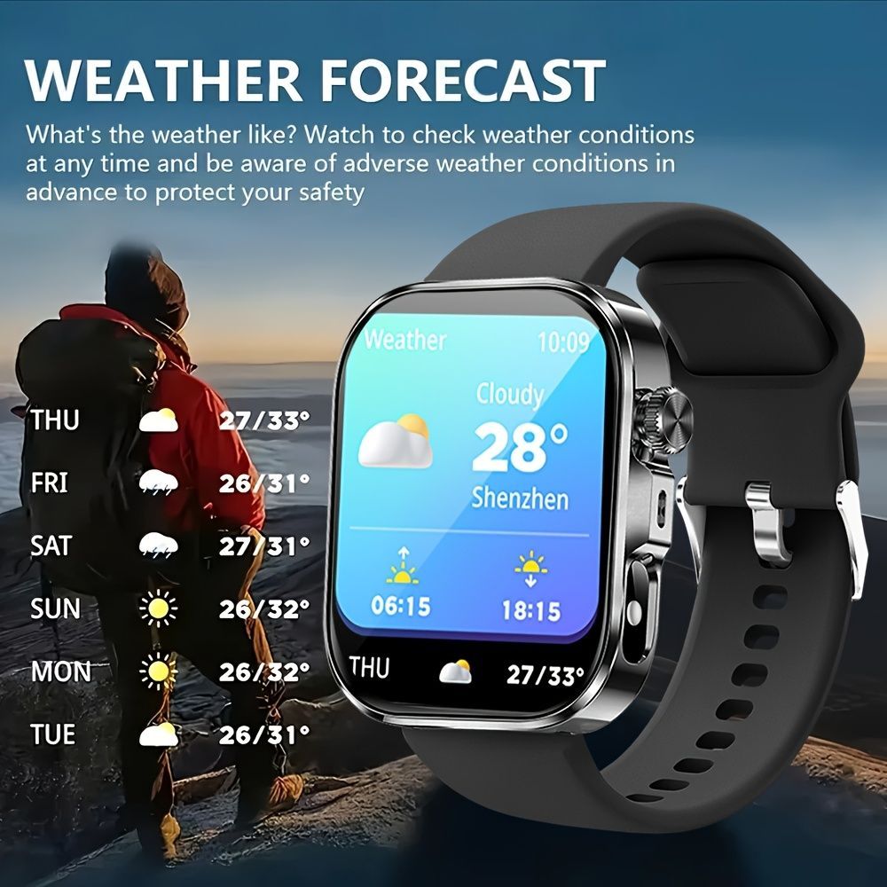 Unisex Smart Watch Stainless Steel Strap Fitness Tracker Call Reminder Message - Silver - Size 01