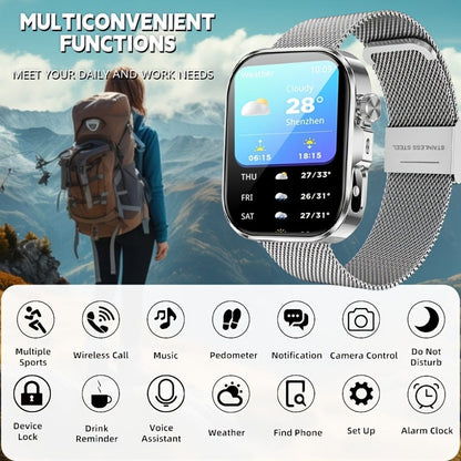 Unisex Smart Watch Australia Advanced Smart Watch Fitness Tracker Watch Call - Black - Size 01