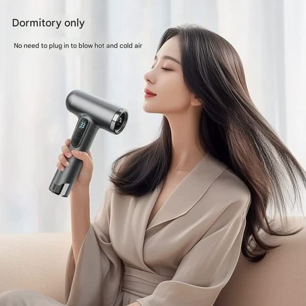 Wireless Charging Hair Dryer - 120,000 RPM, 15600mAh V1106-DSZ-001-0018