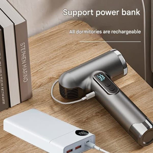 Wireless Charging Hair Dryer - 120,000 RPM, 15600mAh V1106-DSZ-001-0018