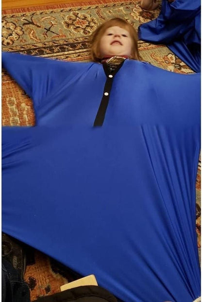 Blue Wellness Blanket - Soft Comfort for Relaxation and Travel V1106-DSZ-001-100QEWDW