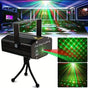 Laser Stage Lighting System with Remote, DMX, and RGB Effects V1106-DSZ-001-124