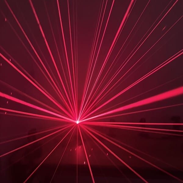 Laser Stage Lighting System with Remote, DMX, and RGB Effects V1106-DSZ-001-124