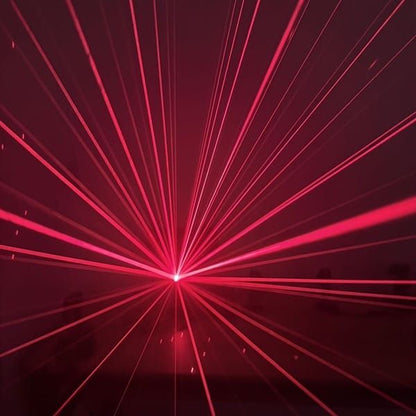 Laser Stage Lighting System with Remote, DMX, and RGB Effects V1106-DSZ-001-124
