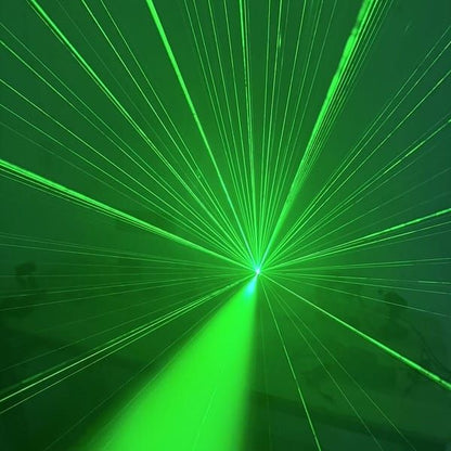 Laser Stage Lighting System with Remote, DMX, and RGB Effects V1106-DSZ-001-124