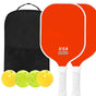 Red Pickleball Paddle Set with Carrying Bag V1106-DSZ-001-QWDA