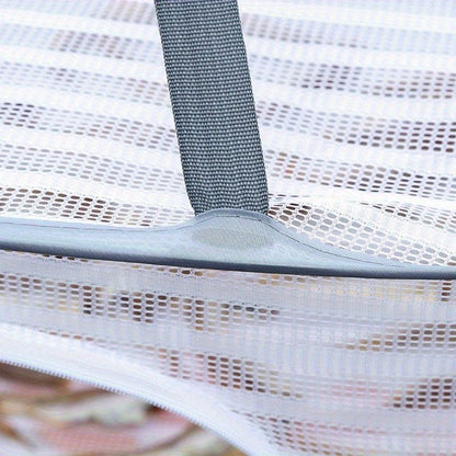 White Black Fiber Mesh Air Drying Rack - Multi-layer Collapsible for Clothes & Food V1106-DSZ-001-WEDV