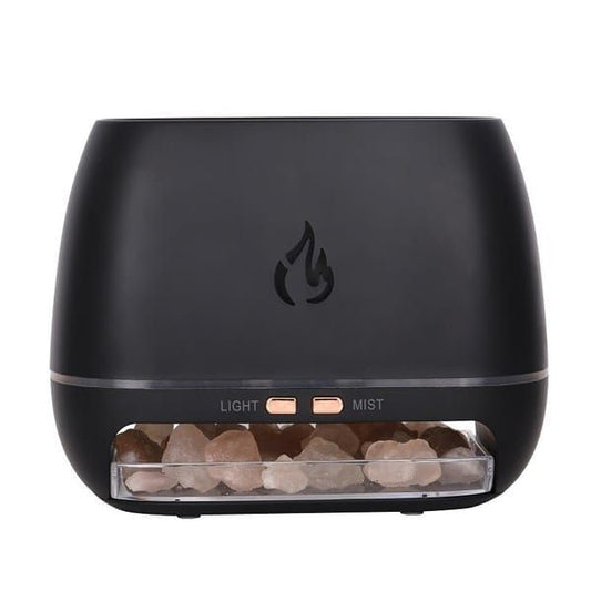 Black Aroma Diffuser with Himalayan Salt Stones V1106-DSZ-ARO-0016