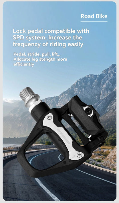 High - Quality PD - R97P Bicycle Pedals, Compatible with SHIMANO SPD- SL system - Hot Selling! Free Shipping V1106-DSZ-BIC-001