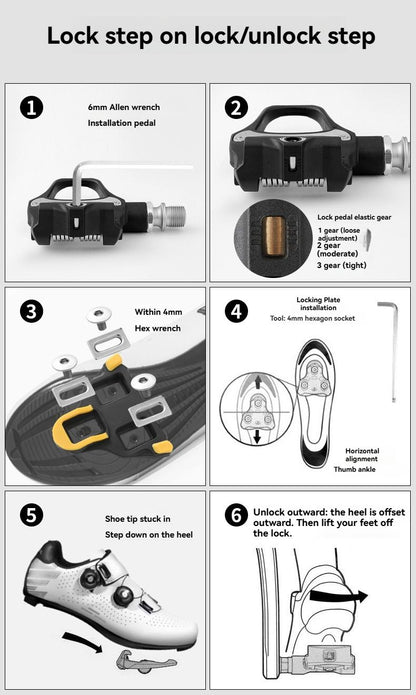 High - Quality PD - R97P Bicycle Pedals, Compatible with SHIMANO SPD- SL system - Hot Selling! Free Shipping V1106-DSZ-BIC-001