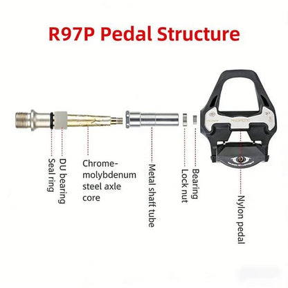 High - Quality PD - R97P Bicycle Pedals, Compatible with SHIMANO SPD- SL system - Hot Selling! Free Shipping V1106-DSZ-BIC-001