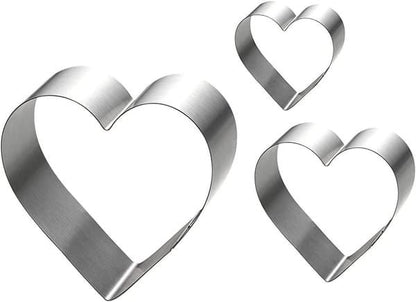 Hot - Selling Heart - Shaped Stainless Steel Cookie Cutters Set - High Quality V1106-DSZ-COOKIE-001