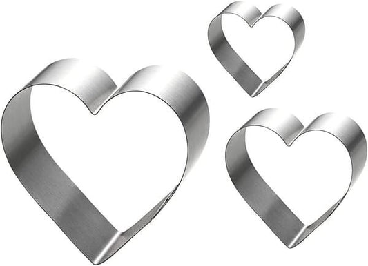 Hot - Selling Heart - Shaped Stainless Steel Cookie Cutters Set - High Quality V1106-DSZ-COOKIE-001